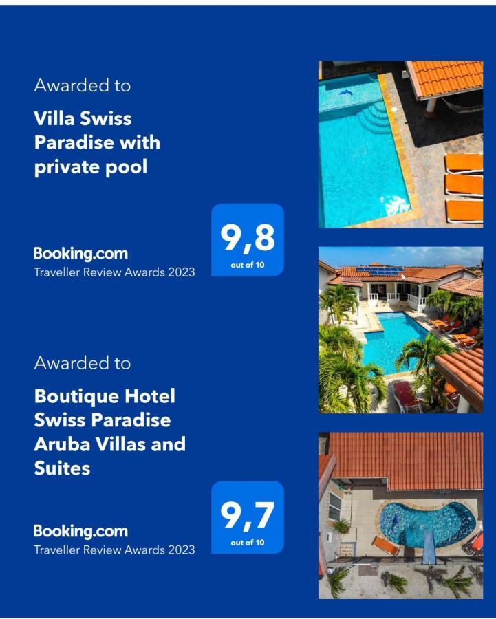 Villa Swiss Paradise With Private Pool Palm Beach Exterior photo